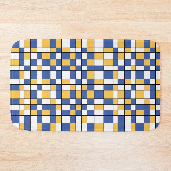 Item preview, Blue and Yellow Tiles, Seamless Pattern designed and sold by patternicco.