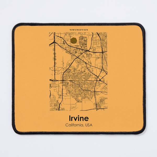 Item preview, City Road Map of Irvine, California, USA designed and sold by 2BROSMAPS1.