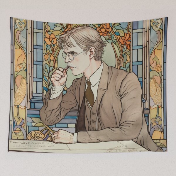Item preview, William Butler Yeats designed and sold by ComicsFactory.
