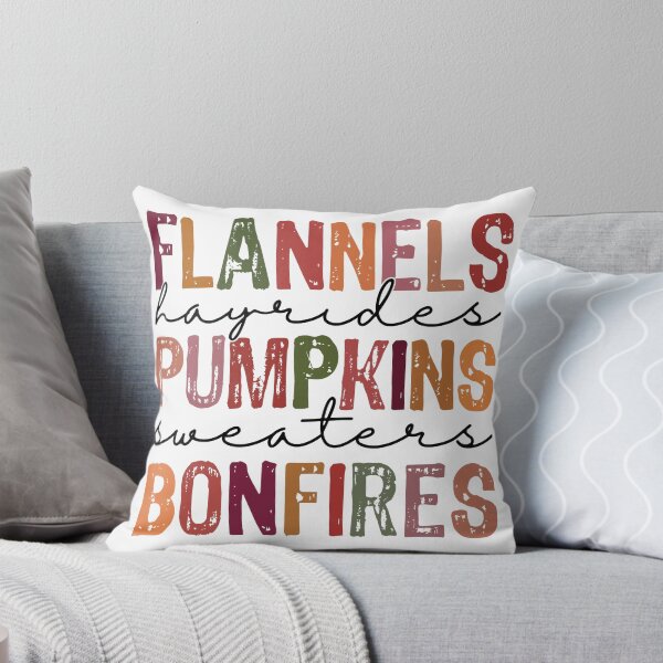 Item preview, Flannels Hayrides Pumpkins Sweaters Bonfires Fall Women, Happy Fall Pumpkin Autumn Western Thanksgiving designed and sold by MoCalli.
