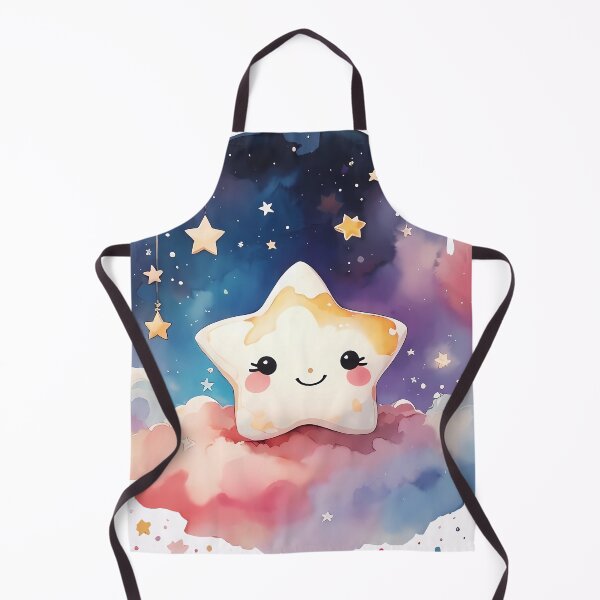 Item preview, Small star with watercolor effect designed and sold by biiid.