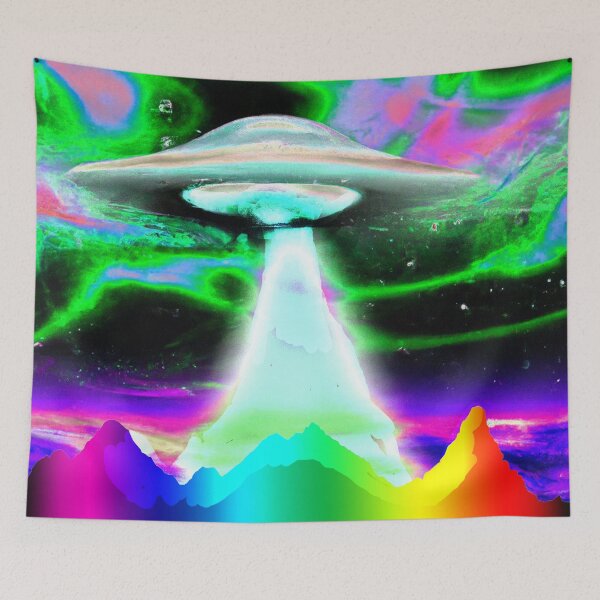 Item preview, UFO psychedelia designed and sold by mindgoop.