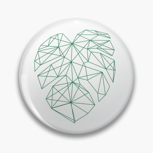 Item preview, Geometric Monstera Leaf designed and sold by AzureArchitect.