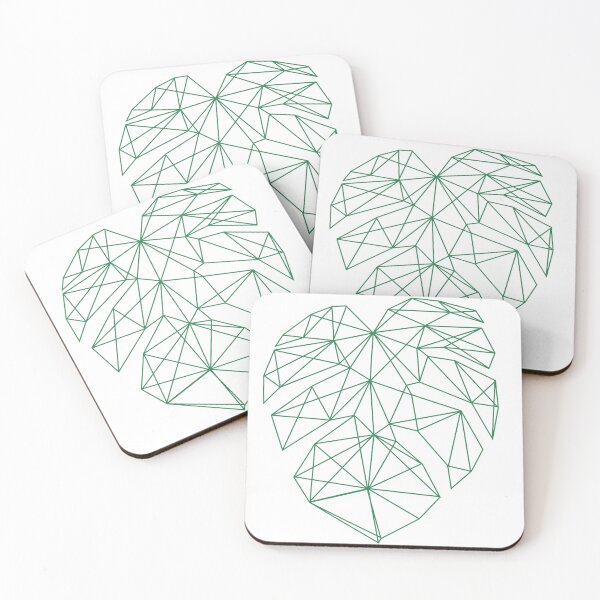 Item preview, Geometric Monstera Leaf designed and sold by AzureArchitect.