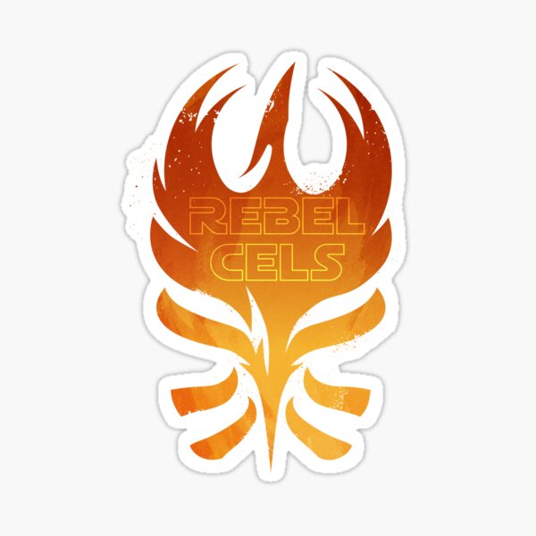 The Rebels Podcast Phoenix Flame Sticker