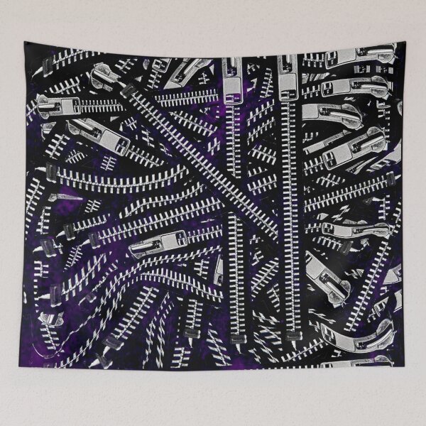 Item preview, Zipper print designed and sold by kinpirks.