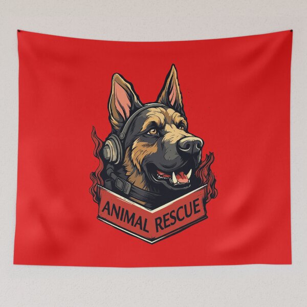Item preview, Service animals (9) ANIMAL RESCUE designed and sold by atzek.