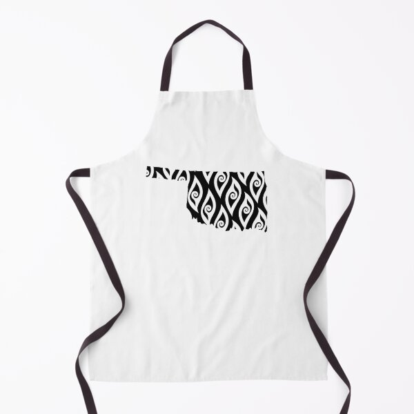 Item preview, Oklahoma Style Spiral Pattern with State Shape designed and sold by deskwhiskey.