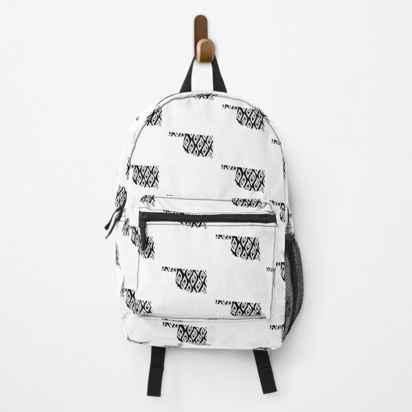 Item preview, Oklahoma Style Spiral Pattern with State Shape designed and sold by deskwhiskey.