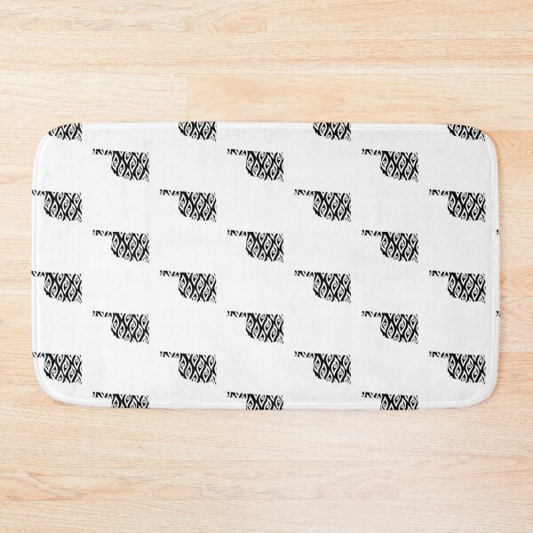Item preview, Oklahoma Style Spiral Pattern with State Shape designed and sold by deskwhiskey.