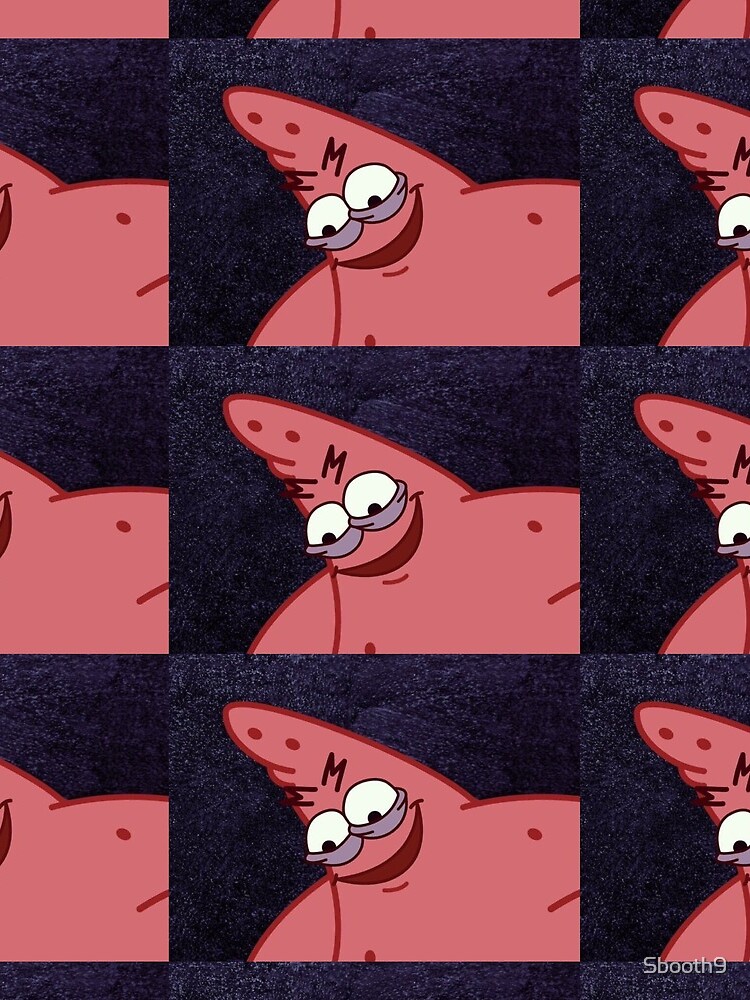 Evil Patrick Meme In Hd Mini Skirt By Sbooth Redbubble