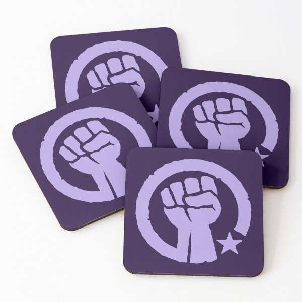 Item preview, Lavender Raised Fist - Resist designed and sold by Thelittlelord.