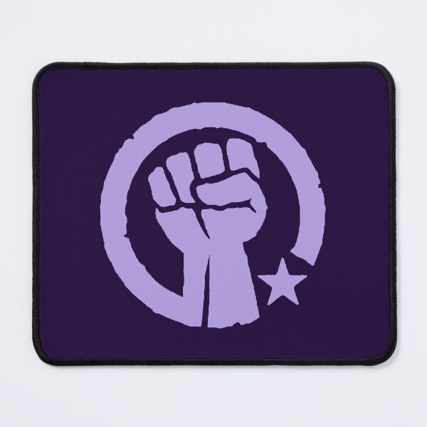 Item preview, Lavender Raised Fist - Resist designed and sold by Thelittlelord.