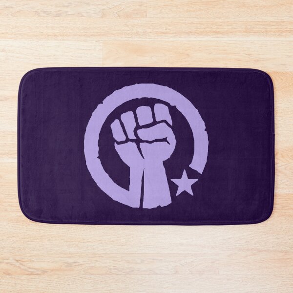 Item preview, Lavender Raised Fist - Resist designed and sold by Thelittlelord.