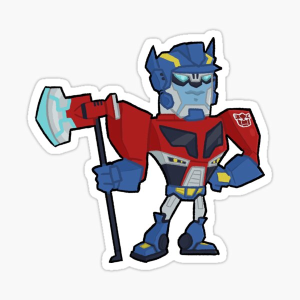 Vista previa del artículo con la obra «Optimus TFA», diseñado y vendido por Comicalcarnival.