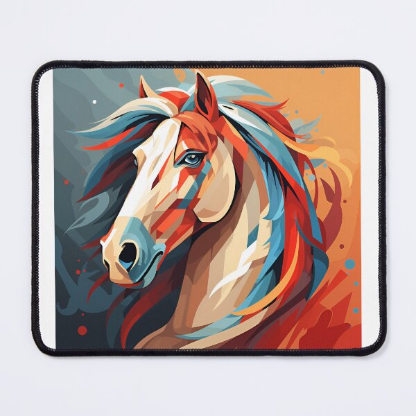 Item preview, Artistic Style Horse Painting Drawing Cartoon Horse Sticker Art Prints and more designed and sold by Kevin Lou.
