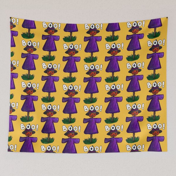 Item preview, Scarecrow with BOO! text - Halloween designed and sold by jolabrese.