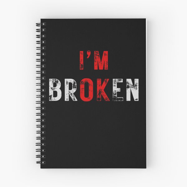 Item preview, I`m Broken. Not So Okay designed and sold by Rebel-Design.