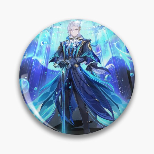 Item preview, Monsieur Neuvillette Genshin Impact designed and sold by SegaJenkins.