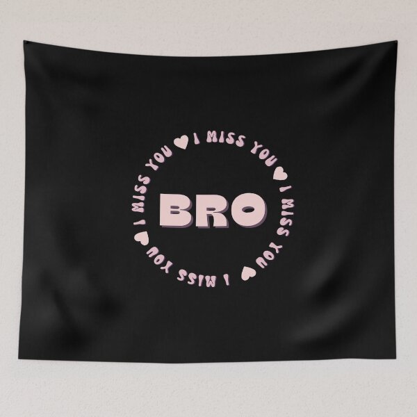Item preview, I Miss You Bro designed and sold by Itsheartshop.