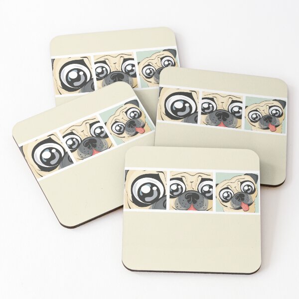 Item preview, PUG AND HIS CHARMING EYES designed and sold by RebecaZum.