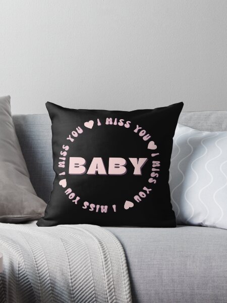 Vista previa del artículo con la obra «Te extraño bebe», diseñado y vendido por Itsheartshop.