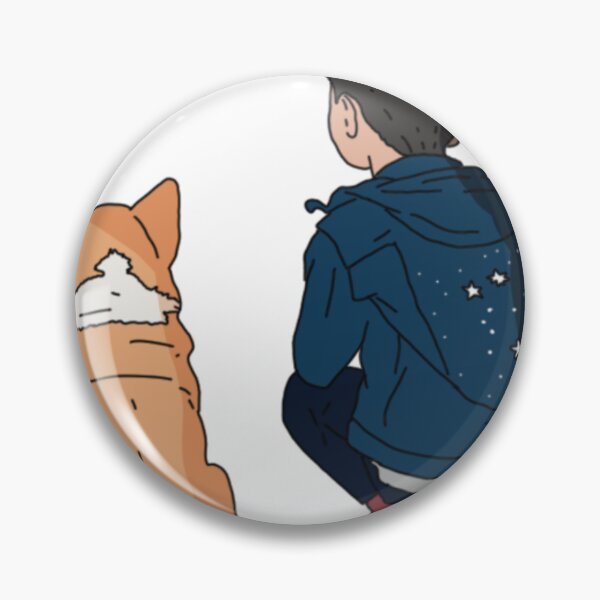 Item preview, Little boy and His best friend Shiba designed and sold by somrak240841.