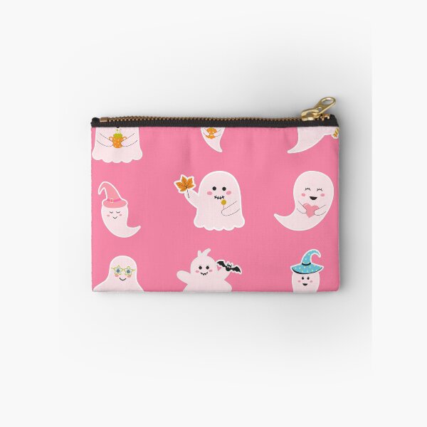 Item preview, Cute Pink Halloween Ghosts designed and sold by Oceanicmaster.