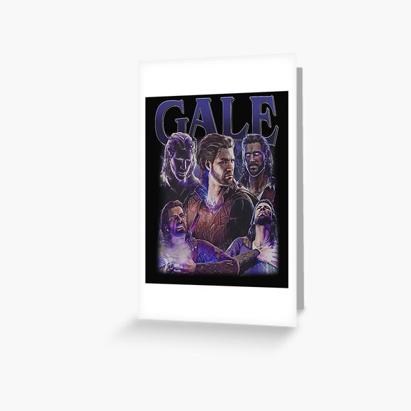 Retro Astarion Gale Baldurs Gate 3 Vintage Greeting Card