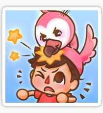 albertsstuff aka flamingo Sticker