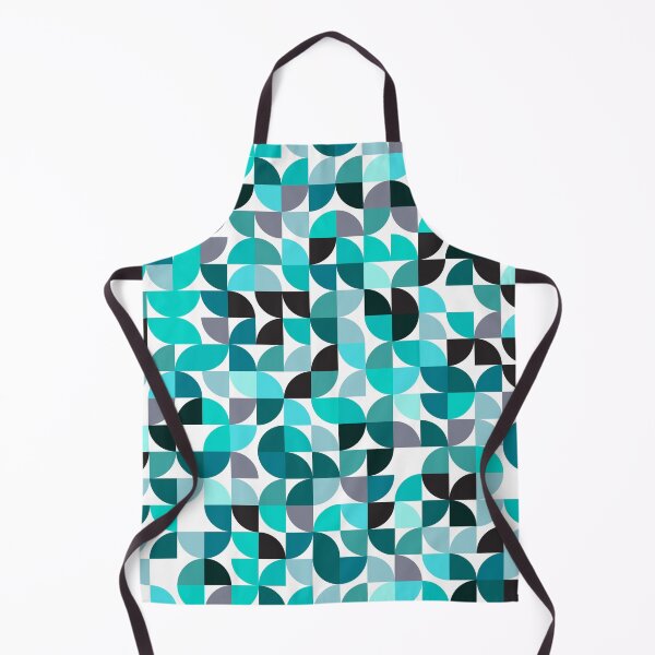 Item preview, Circles, Cyan Monogram Palette, Seamless Pattern designed and sold by patternicco.