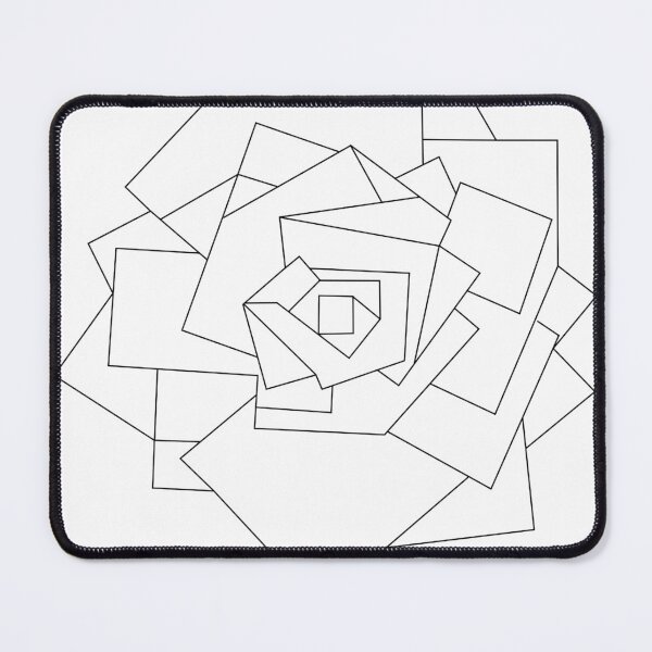 Item preview, Geometric rose designed and sold by AzureArchitect.