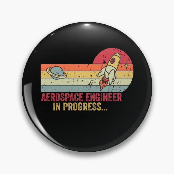 Item preview, Funny Vintage Future Aerospace Engineer In Progress designed and sold by Amineharoni.