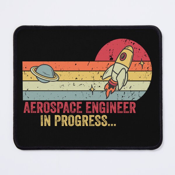 Item preview, Funny Vintage Future Aerospace Engineer In Progress designed and sold by Amineharoni.
