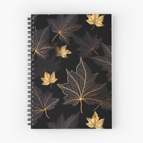 Item preview, Black and gold maple leaf  designed and sold by Trendy-Artistry.