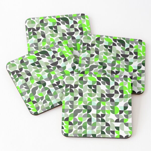 Item preview, Circles, Green Monogram Palette, Seamless Pattern designed and sold by patternicco.
