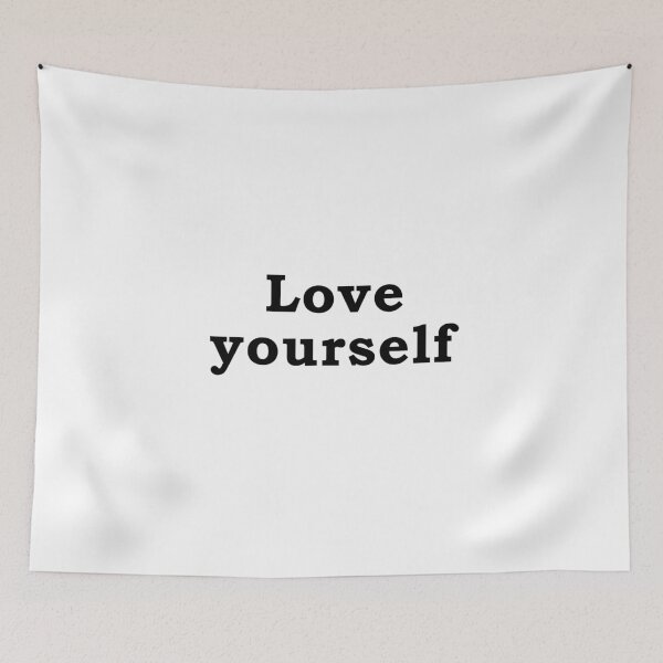 Item preview, Quote Love yourself designed and sold by Bitatsu.