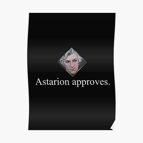 Astarion approuve Baldurs Gate 3High Elf Bulders Rogue Poster