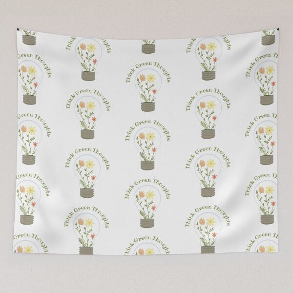 Item preview, Think Green Thoughts! Gardener Gift; Spring Gift; Environment Gift designed and sold by SSustainable.