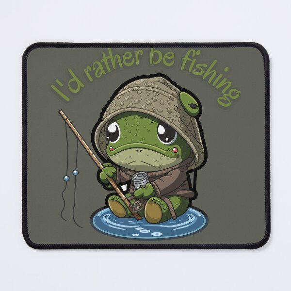 Item preview, I'd Rather Be Fishing designed and sold by Ellimade.