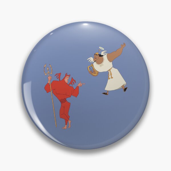 Item preview, Kronk's Angel and Devil (The Emperor's New Groove) designed and sold by daniasdesigns.