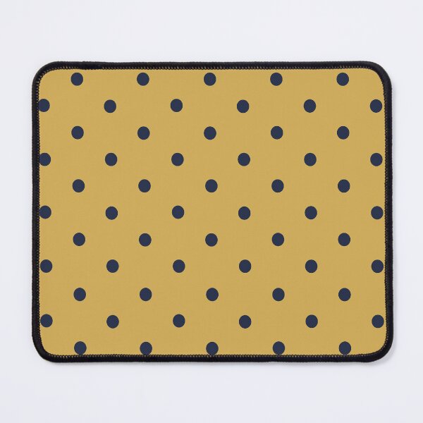 Item preview, Small NAVY BLUE and GOLD POLKA DOTS designed and sold by RachelMacht.