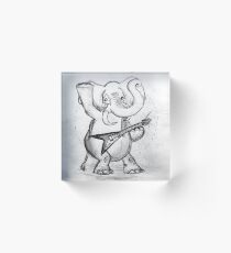 Heavy Metal Acrylic Block
