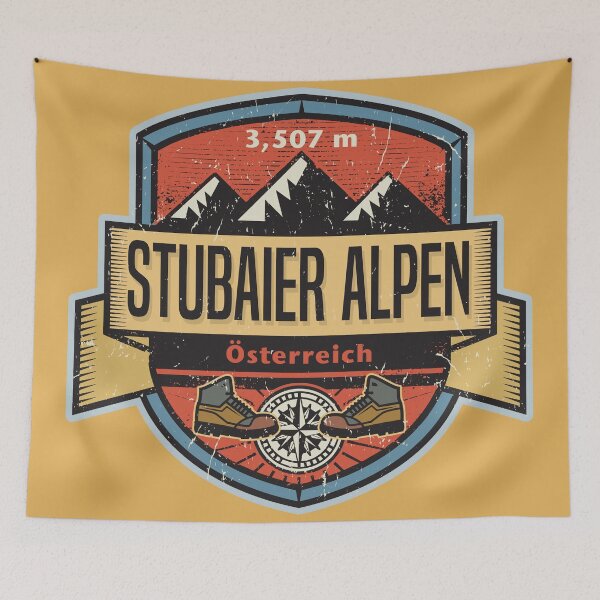 Artikelvorschau, Stubaier Alpen, Stubaier Alpen, Österreich entworfen und verkauft von studio838.