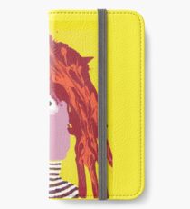 Fille - Martin Boisvert - Faces à flaques Étui portefeuille/coque/skin iPhone