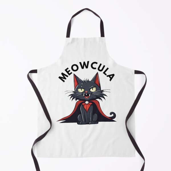 Item preview, Meowcula cute kitten with sharp fangs designed and sold by LSNY.