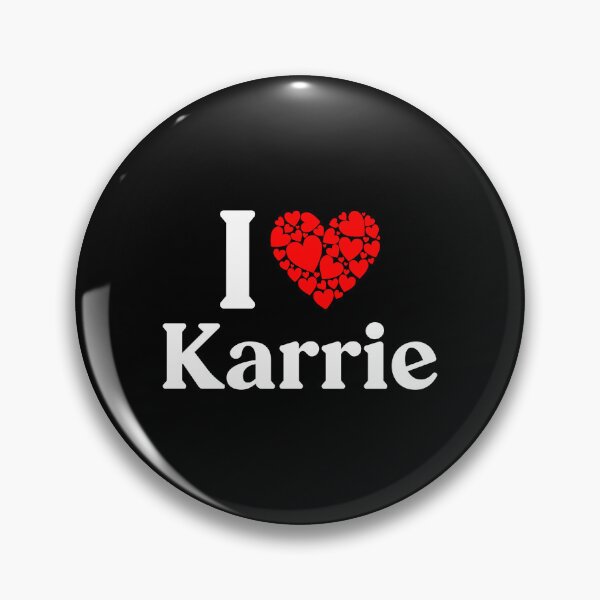 Item preview, Karrie Heart - I Love Karrie designed and sold by MiraclePitts.