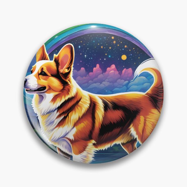 Item preview, Corgi with a rainbow designed and sold by deepakrode7.