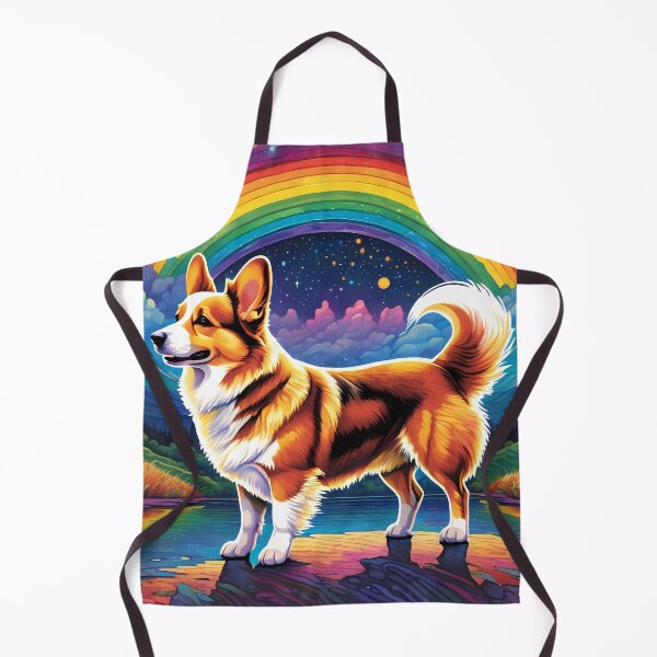 Item preview, Corgi with a rainbow designed and sold by deepakrode7.