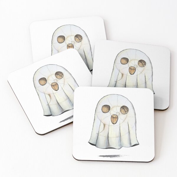 Item preview, Ammonite Fossil Halloween Ghost designed and sold by ind-illustrates.
